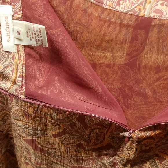 Sundance Silk Skirt 16 - Picture 5 of 12